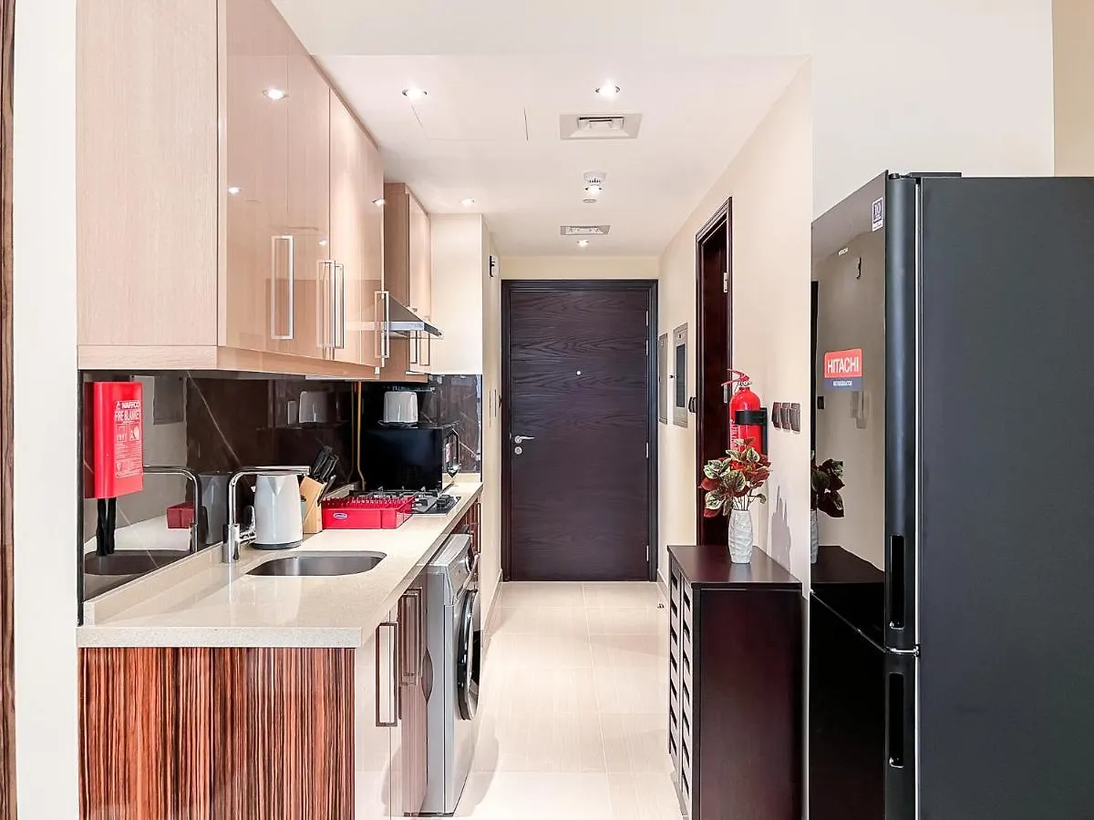 アパート Luton Vacation Homes - Elite Downtown Residence Studio, Burj Khalifa View Dubai - 80Ab3