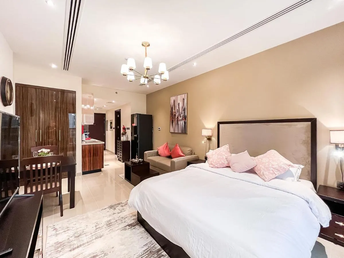 Luton Vacation Homes - Elite Downtown Residence Studio, Burj Khalifa View Dubai - 80Ab3 0*,  アラブ首長国連邦